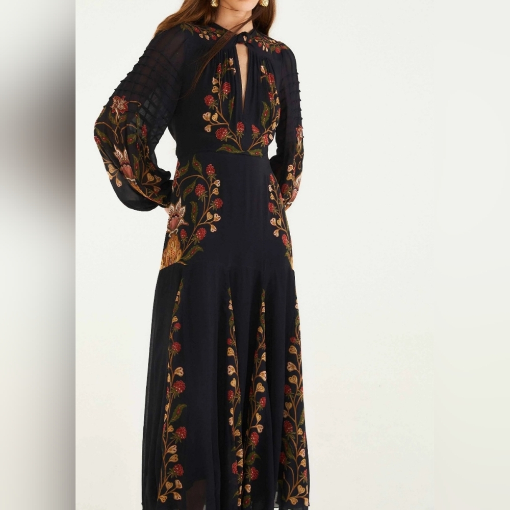 Farm Rio Berry Garden Midi Dress - Picture 3 of 9